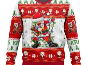 Kris Kringle Ugly Christmas Sweater - Image 1