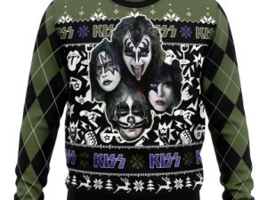 Kss Band Ugly Christmas Sweater - Image 1