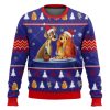 Lady And The Tramp Spaghetti Ugly Christmas Sweater - Image 1