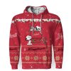 Leinenkugel American Merry Christmas, Snoopy House Cute Fan Gift-3D Unisex Hoodie - Image 1