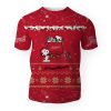 Leinenkugel American Merry Christmas, Snoopy House Cute Fan Gift-3D Unisex T-Shirt - Image 1