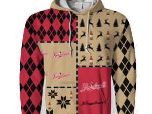 Leinenkugel Merry Christmas And -3D Unisex Hoodie - Image 1