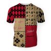 Leinenkugel Merry Christmas And -3D Unisex T-Shirt - Image 1