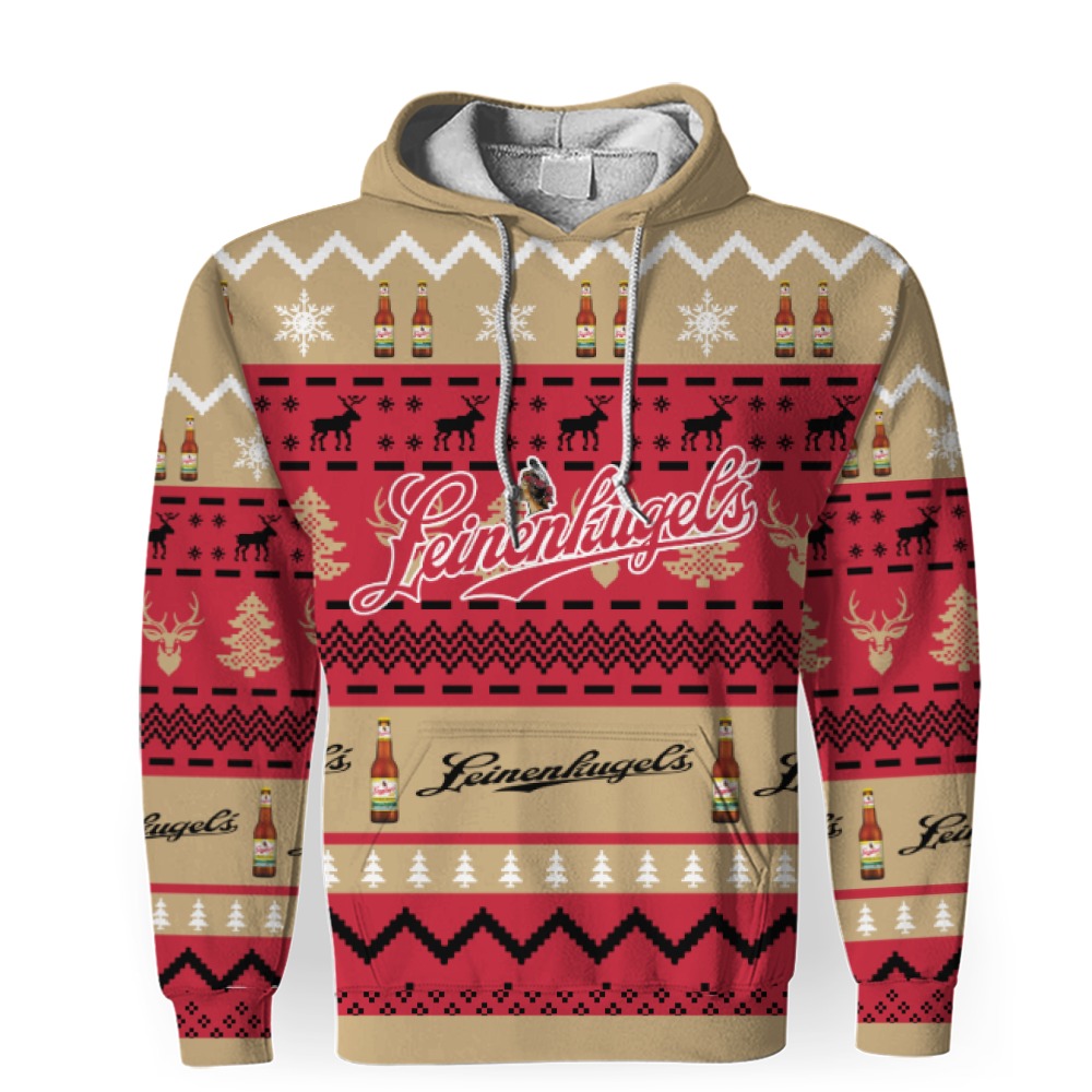 leinenkugel shirts beer vintage logo 3d unisex hoodie 1 Leinenkugel Shirts Beer Vintage Logo-3D Unisex Hoodie - Image 1