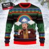 Leo Laughing Meme Dicardo Ugly Christmas Sweater - Image 1