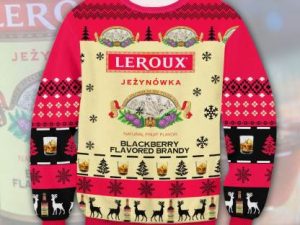 Leroux Blackberry Brandy Ugly Christmas Sweater - Image 1