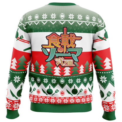 lets cook food wars ugly christmas sweater 2 Lets Cook Food Wars Ugly Christmas Sweater - Image 2