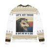 Lets Eat Trash Get Hit By A Car Opossum Ugly Christmas Sweater - Image 2
