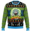 Lets Get Schwifty Rick And Morty Ugly Christmas Sweater - Image 1