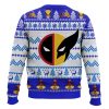 Lets Go Deadpool Wolverine Ugly Christmas Sweater - Image 2