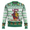 Lets Go Deadpool Wolverine Ugly Christmas Sweater Present - Image 1