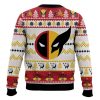 Lets Go Deadpool Wolverine Ugly Christmas Sweater Unisex - Image 2