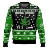 Lets It Grow Ugly Christmas Sweater - Image 1