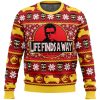 Life Finds A Way Jurassic Park Ugly Christmas Sweater - Image 1