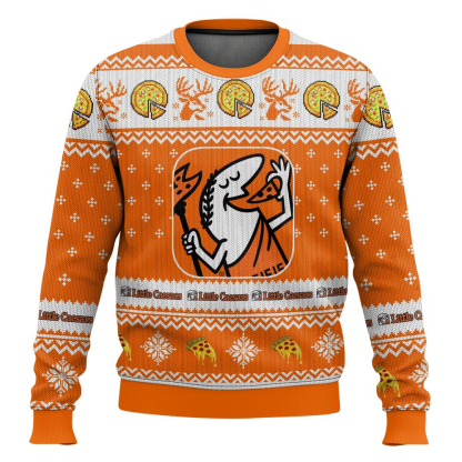 little caesars ugly christmas sweater 1 Little Caesars Ugly Christmas Sweater - Image 1