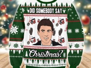 Lloyd Christmas Funny Ugly Christmas Sweater - Image 1