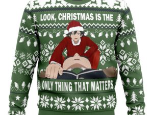 Look Christmas Is The Only Thing That Matters My Teen Romantic Comedy Snafu Too Ugly Christmas Sweater - Image 1
