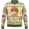 Lord Of The Fries The Devil Is A Part Timer Ugly Christmas Sweater - Image 1