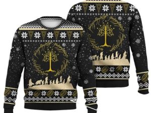 Lord Of The Rings Ugly Christmas Sweater - Image 1
