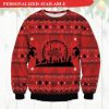 Lord Of The Rings Ugly Christmas Sweater Red - Image 1