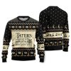 Lotr Funny Christmas Taters Potatoes Black Ugly Christmas Sweater Holiday Gift - Image 1