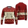 Lotr Funny Christmas Taters Potatoes Red Ugly Christmas Sweater - Image 1