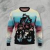 Lovely Black Cat Ugly Christmas Sweater Holiday Gift - Image 1