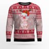 Lovely Pig Ugly Christmas Sweater - Image 1