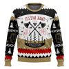 Lumberjack Chop Wild Pines Ugly Christmas Sweater - Image 1