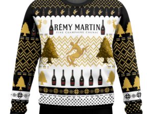 Luxury Cognac Ugly Christmas Sweater - Image 1