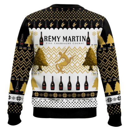 luxury cognac ugly christmas sweater 2 Luxury Cognac Ugly Christmas Sweater - Image 2