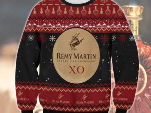 Luxury Cognac Xo Ugly Christmas Sweater - Image 1