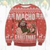 Macho Man Randy Savage Ugly Christmas Sweater Holiday Gift - Image 1