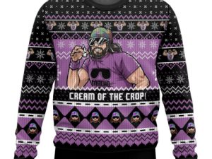 Macho Man Ugly Christmas Sweater - Image 1