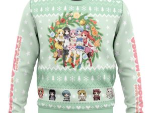 Magical Girls Puella Magi Madoka Magica Ugly Christmas Sweater - Image 1