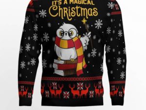Magical Ugly Christmas Sweater - Image 1