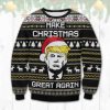 Make Christmas Great Again Funny Ugly Christmas Sweater - Image 1