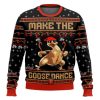 Make The Goose Dance Funny Ugly Christmas Sweater - Image 1