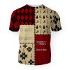 Maker�s Mark Merry Christmas And -3D Unisex T-Shirt - Image 1
