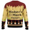 Makers Mark Whisky Ugly Christmas Sweater Holiday Gift - Image 2