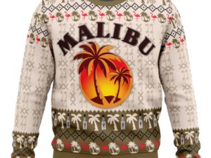 Malibu Rum Ugly Christmas Sweater - Image 1
