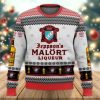 Malort Christmas Gift Ugly Christmas Sweater - Image 1