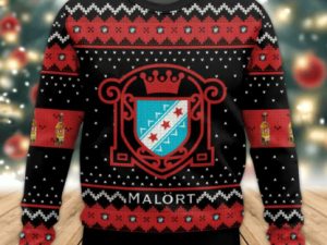 Malort Drink Ugly Christmas Sweater - Image 1