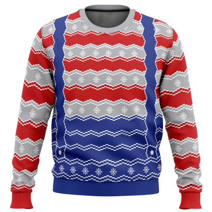 manabu tomodachi game ugly christmas sweater 1 Manabu Tomodachi Game Ugly Christmas Sweater - Image 1