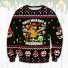 Mario Not A Microdose Ugly Christmas Sweater - Image 1