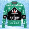 Marlboro Black Menthol Cigarette Ugly Christmas Sweater - Image 1