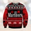 Marlboro Letter Print Ugly Christmas Sweater - Image 1