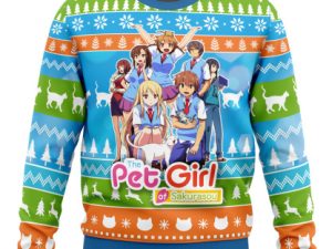 Mashiro And Friends The Pet Girl Of Sakurasou Ugly Christmas Sweater - Image 1