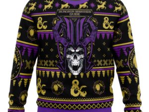 Masters Guide Dungeons And Dragons Ugly Christmas Sweater - Image 1