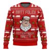 Matt Foley Saturday Night Live Motivational Santa Christmas Ugly Sweater - Image 1